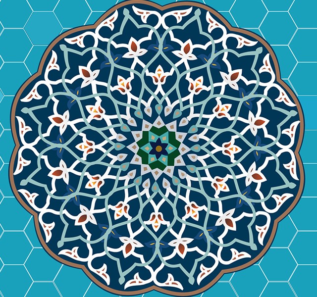 کاشی معرق طرح 8