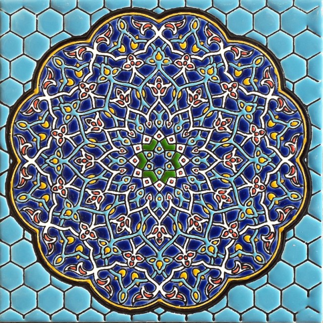 کاشی مسجد طرح 8