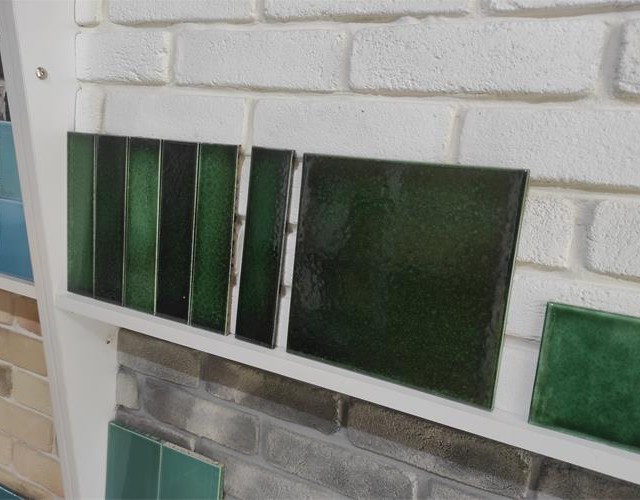 کاشی لعابی تک رنگ ساده طرح 5