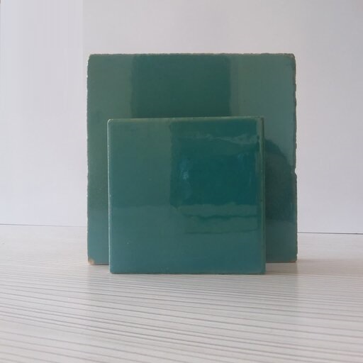 کاشی لعابی تک رنگ ساده طرح 6