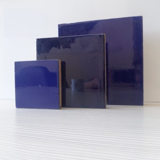 کاشی لعابی تک رنگ ساده طرح 8