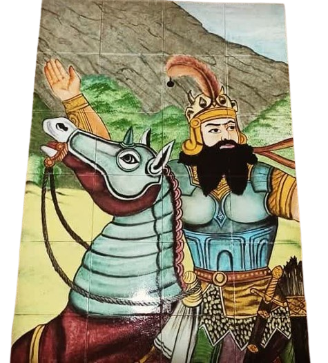 کاشی مینیاتوری طرح 4