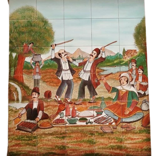 کاشی مینیاتوری طرح 5