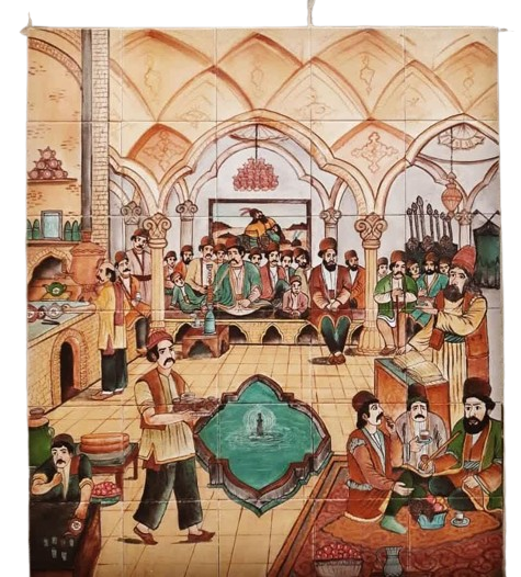 کاشی مینیاتوری طرح 7