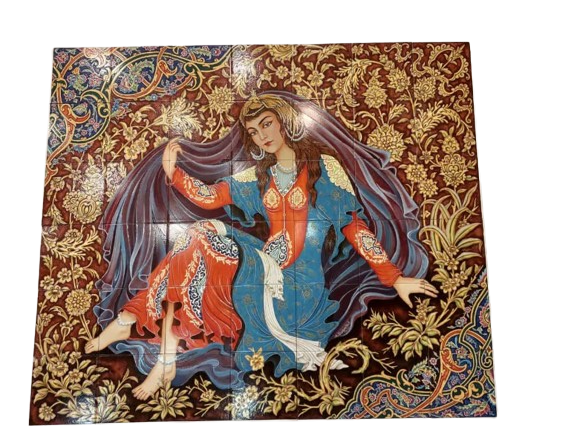 کاشی مینیاتوری طرح 10