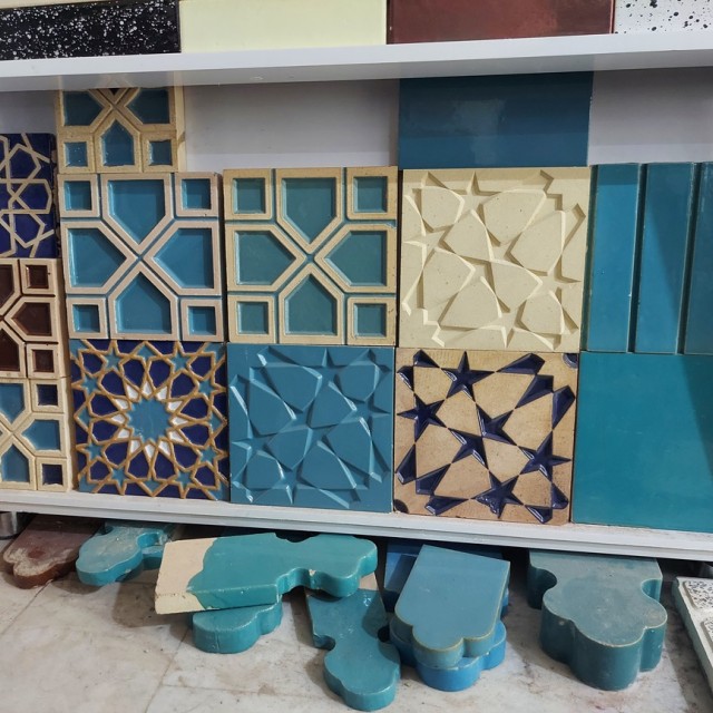 آجر و کاشی طرح 44