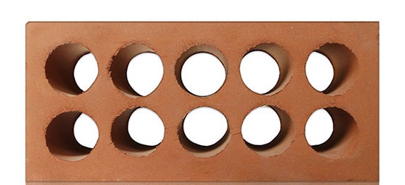 آجر قرمز لفتون ۵ و ۵.۵ سانتی (ممتاز)