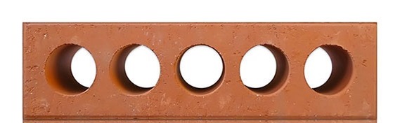 آجر لفتون مهندسی نیمه ۵.۵ سانتی شیل ترکیبی نسوز