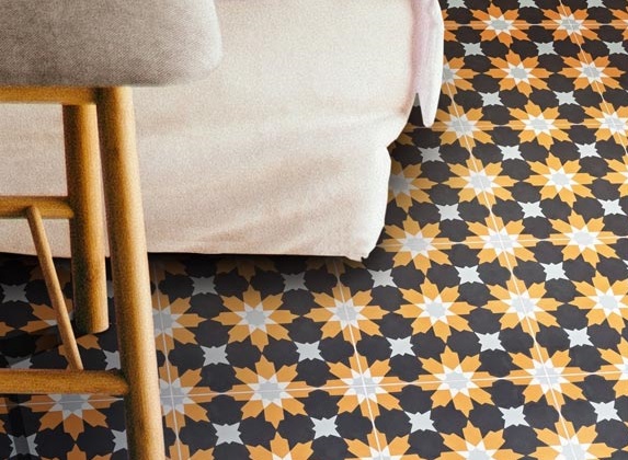 کاشی کف طرح 06