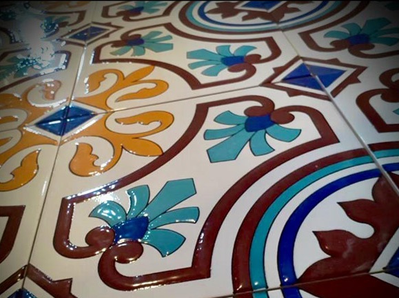 کاشی کف طرح 15