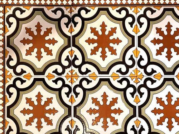 کاشی کف طرح 18