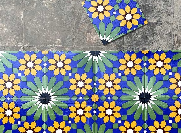 کاشی سنتی آشپزخانه طرح 13