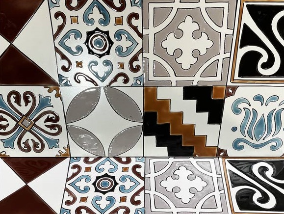 کاشی سنتی بین کابینتی طرح 09