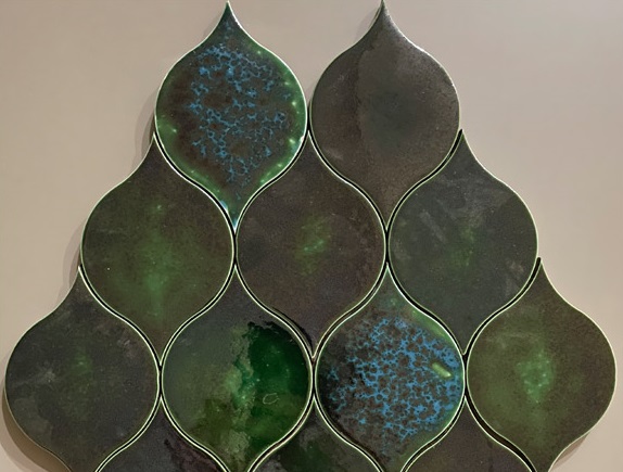 کاشی سنتی بین کابینتی طرح 13