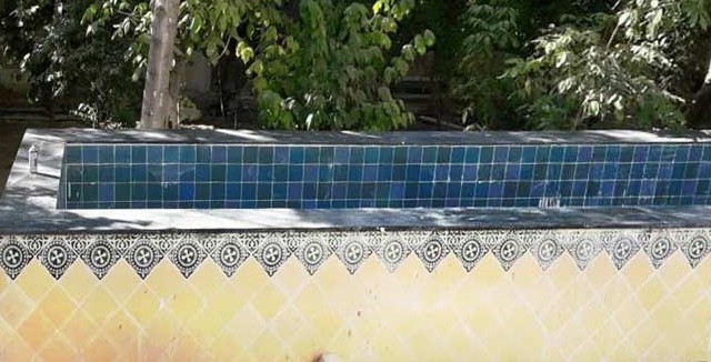 کاشی سنتی حوض و استخر طرح 02