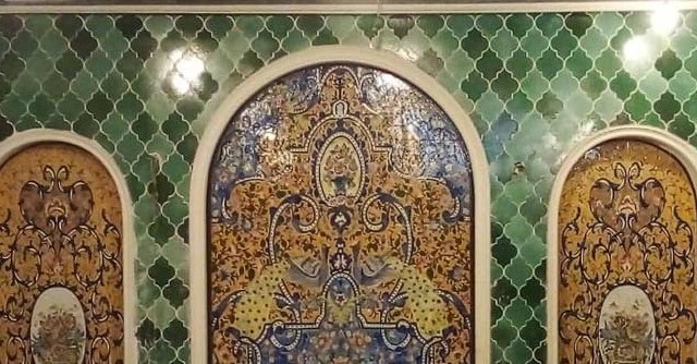 کاشی سنتی حوض و استخر طرح 05