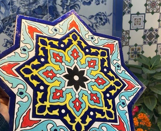 کاشی سنتی حوض و استخر طرح 06