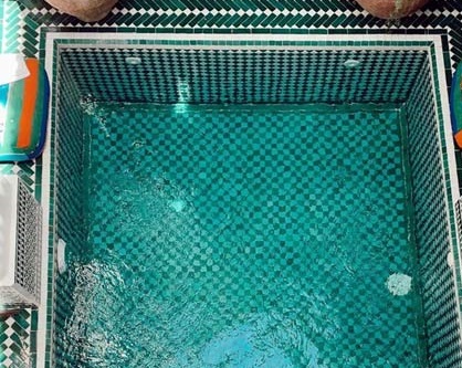 کاشی سنتی حوض و استخر طرح 13