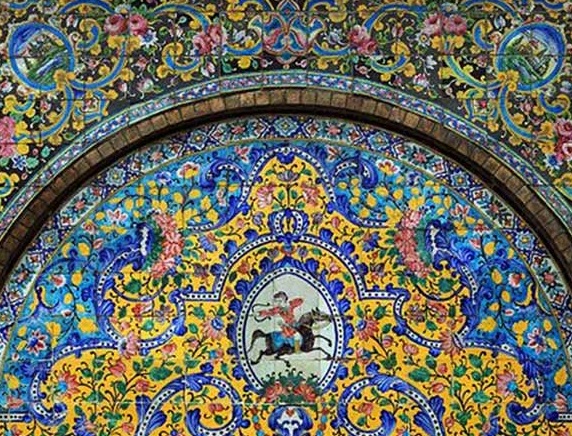 کاشی سنتی هفت رنگ طرح 02