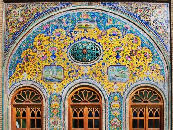 کاشی سنتی هفت رنگ طرح 04