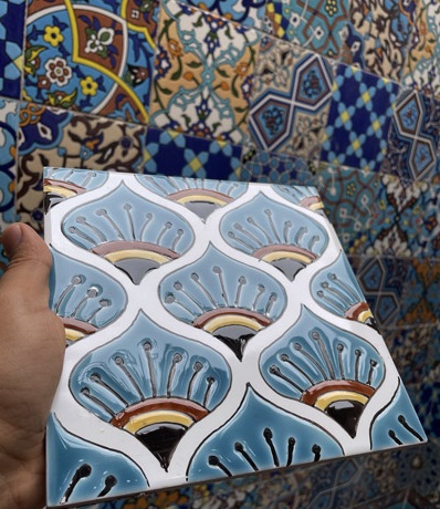 کاشی سنتی هفت رنگ طرح 07