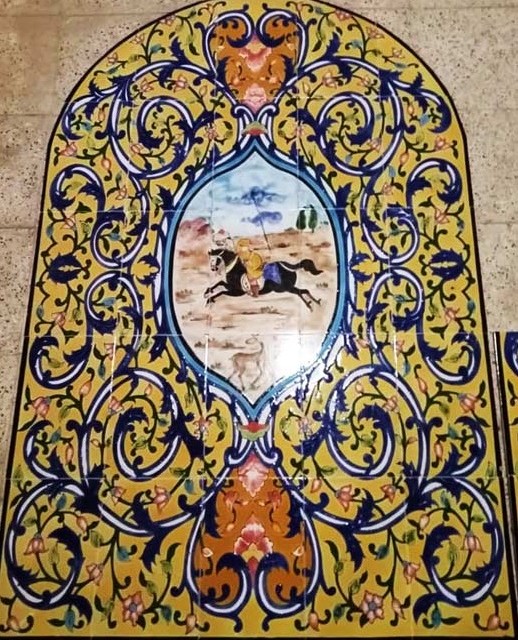 کاشی سنتی هفت رنگ طرح 08