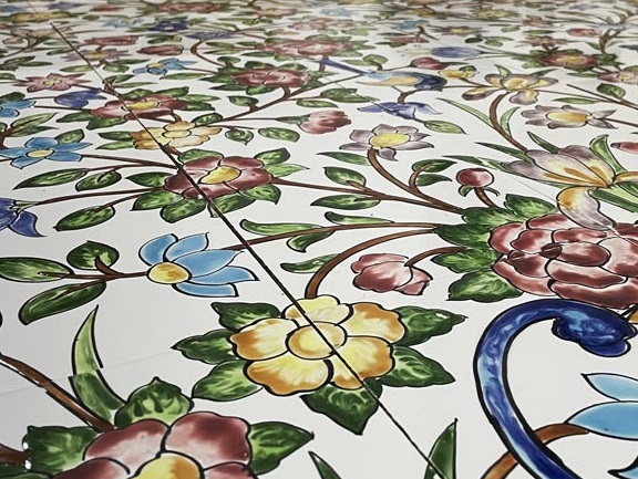 کاشی سنتی هفت رنگ طرح 09