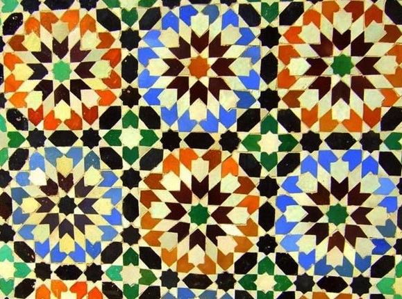 کاشی سنتی معرق طرح 02