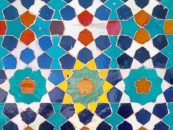 کاشی سنتی معرق طرح 05