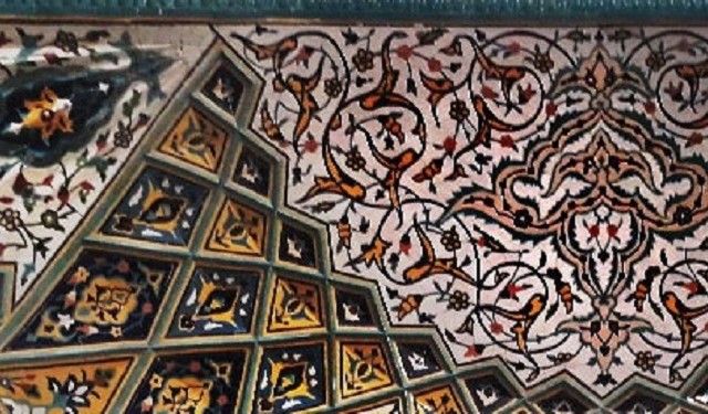 کاشی سنتی معرق طرح 07