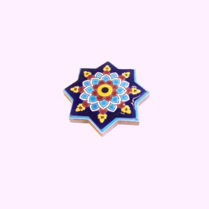 کاشی لعابی طرحدار و شابلونی طرح 8