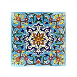 کاشی لعابی طرحدار و شابلونی طرح 5