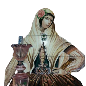 کاشی مینیاتوری طرح 1