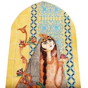 کاشی مینیاتوری طرح 3