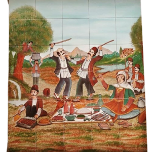 کاشی مینیاتوری طرح 5