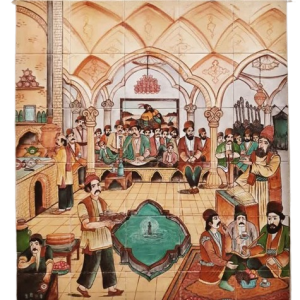 کاشی مینیاتوری طرح 7