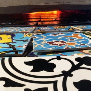 کاشی سنتی آشپزخانه طرح 17