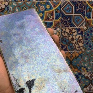 کاشی سنتی بین کابینتی طرح 18