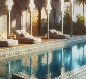 کاشی سنتی حوض و استخر طرح 03