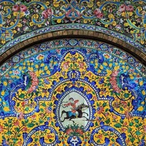 کاشی سنتی هفت رنگ طرح 02