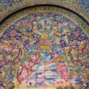 کاشی سنتی هفت رنگ طرح 05