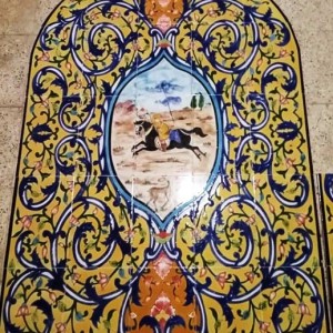 کاشی سنتی هفت رنگ طرح 08