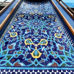 کاشی سنتی هفت رنگ طرح 11