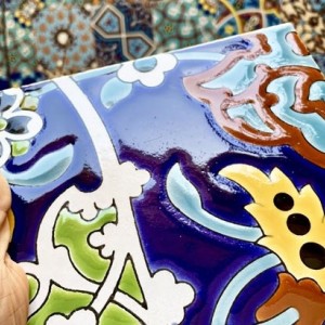 کاشی سنتی هفت رنگ طرح 12