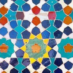 کاشی سنتی معرق طرح 05