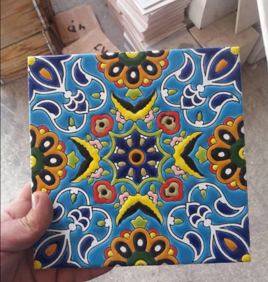 کاشی برجسته سنتی - آتوسام