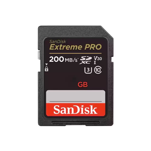 کارت حافظه 128GB  سن دیسک SD سرعت SANDISK 200