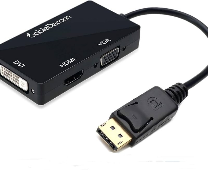 تبدل پورت نری  DISPLAY به مادگی پورت های  DVI - VGA - HDMI