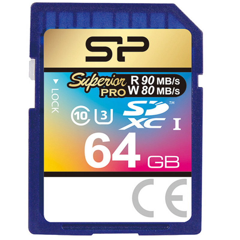 کارت حافظه SDXC سیلیکون پاور مدل Superior Pro کلاس 10   ظرفیت 64 گیگابایت