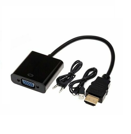 تبدیل HDMI به VGA  با برق کمکی رویال ROYAL